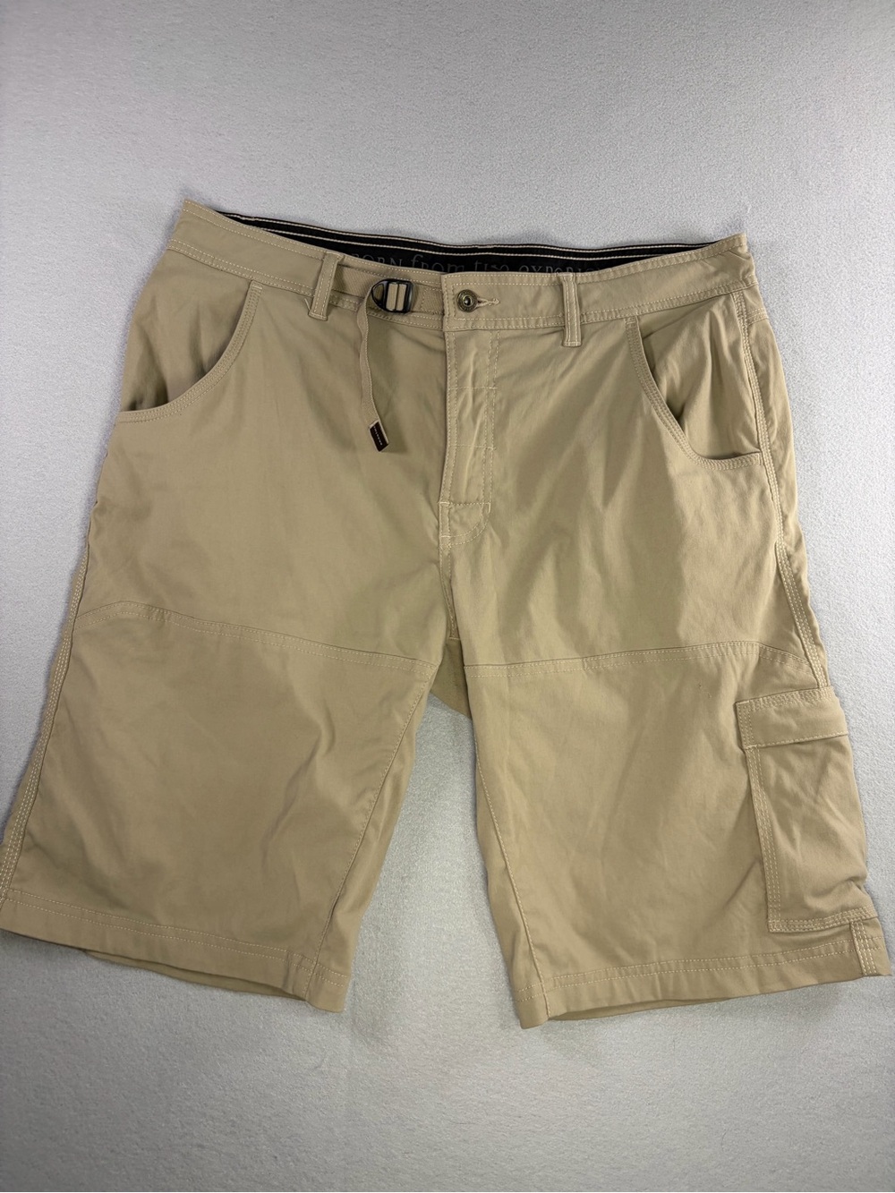 Prana Men's Cargo Shorts in Khaki